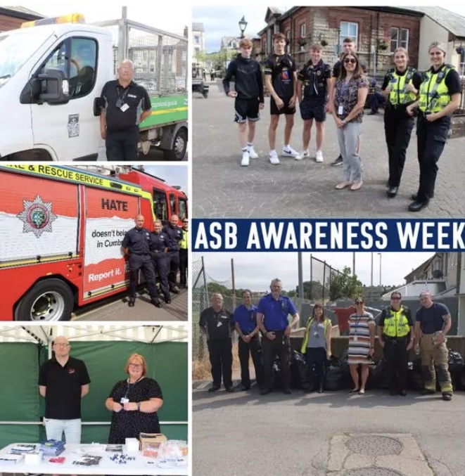 Asb Police Cumbria Police And Partners Raise Awareness During Anti-Social ...