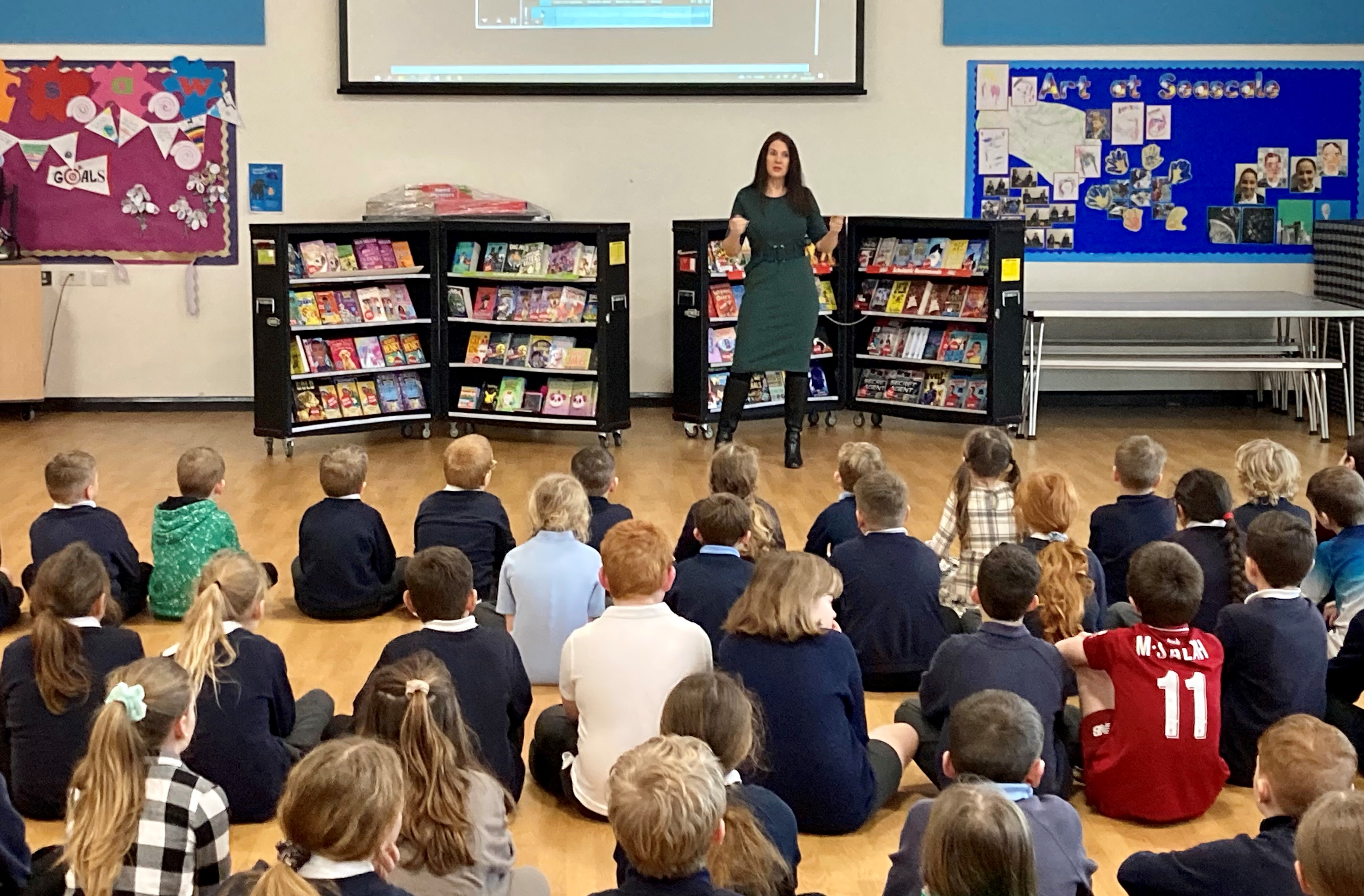 Copeland MP at Seascale School